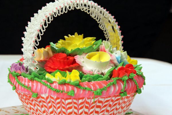Strawberry-Flower-Basket